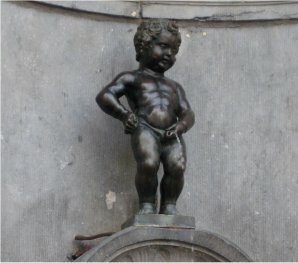 dagje uit brussel manneke pis